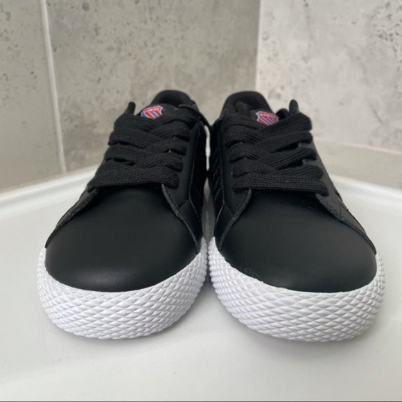 K-Swiss Kids Black Lace-up Sneaker - Picture 4 of 12